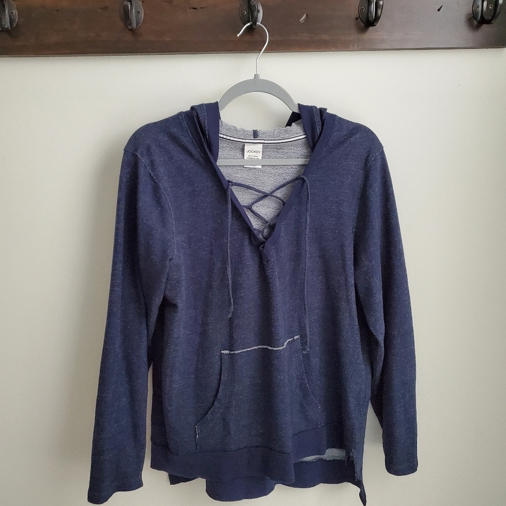 Womens Jockey Pullover Hoodie